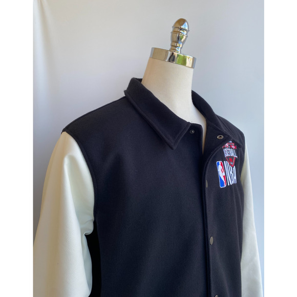 NBA Varsity Wool Jacket 100% AUTHENTIC size XL - Picture 13 of 16